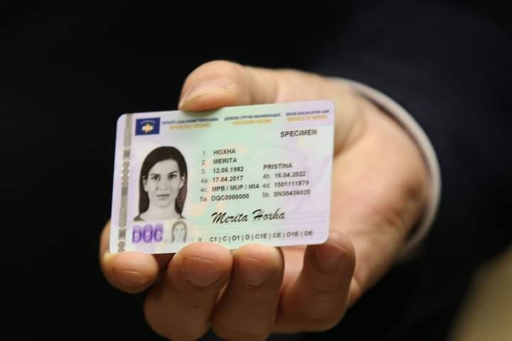 Patente di guida kosovara - Patentë shoferi