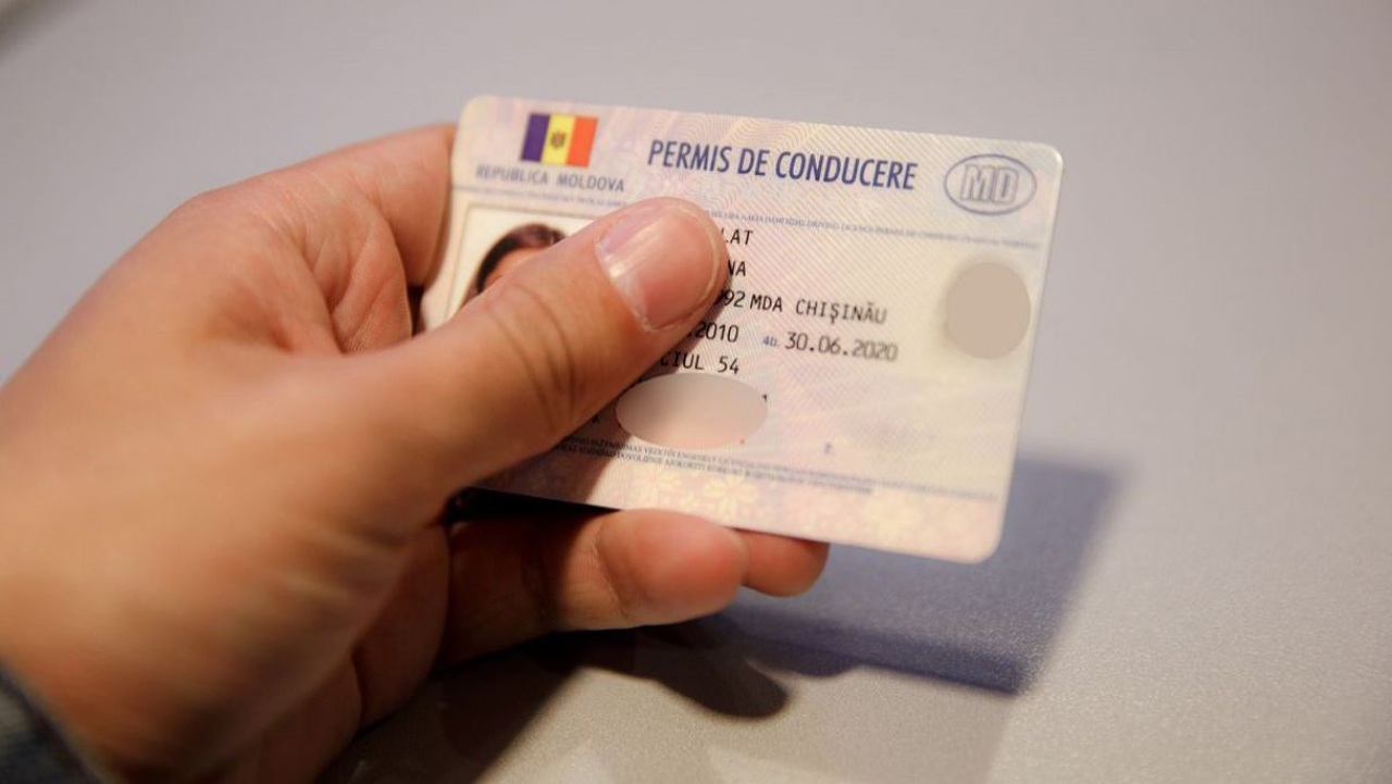Patente di guida moldava - Permis de conducere